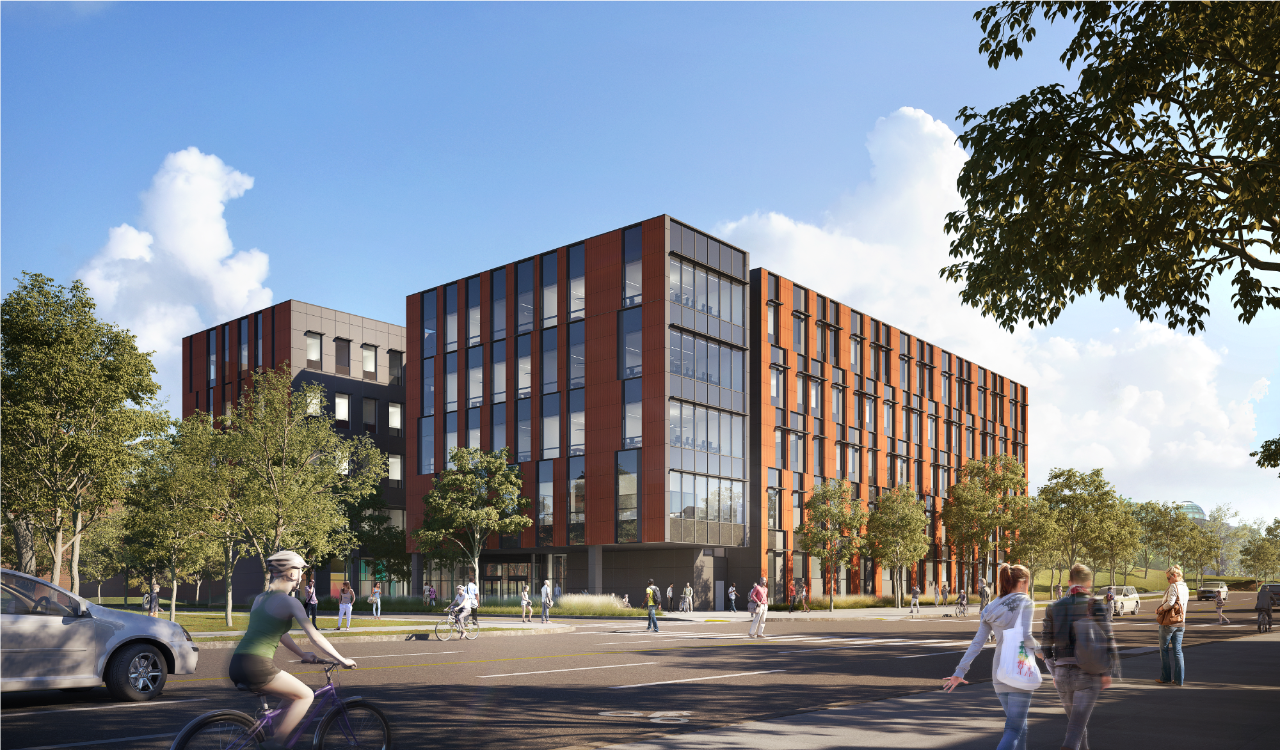 Rendering of Clifton Court Hall