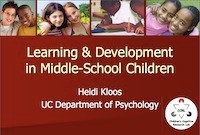 Learning and Development in Middle-School Children, banner logo