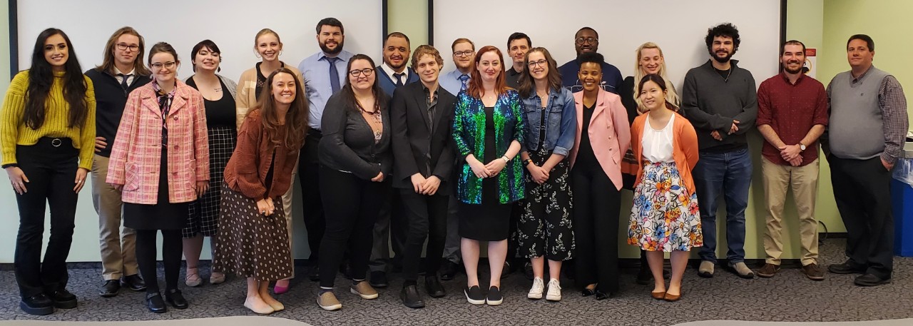 graduate students and keynote speaker