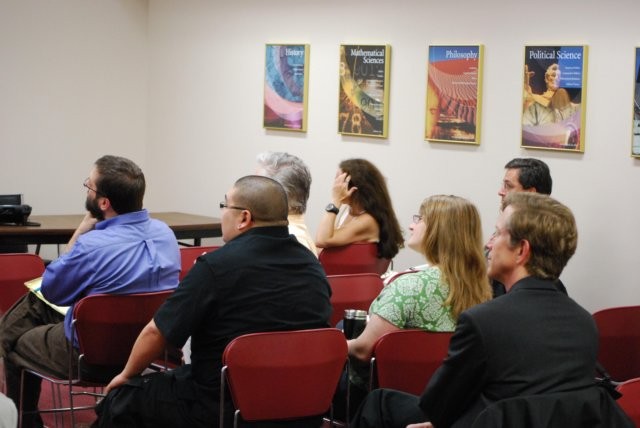 Audience listening to Speaker