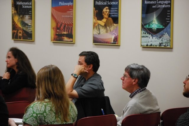 Audience listening to Speaker