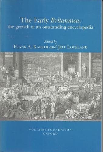 Cover of "The Early Britannica: the growth of an outstanding encyclopedia"