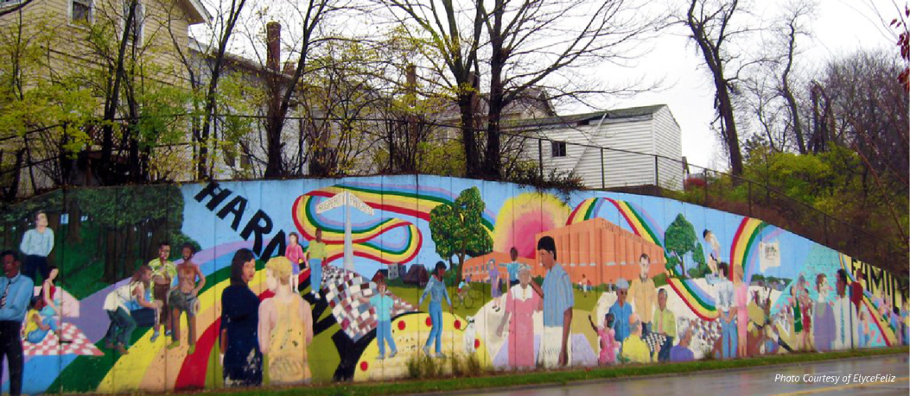 Harambe Harmony Mural on MLK in Cincinnati