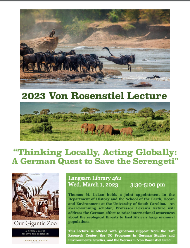 Flier for Recording Cincinnati exhibit.